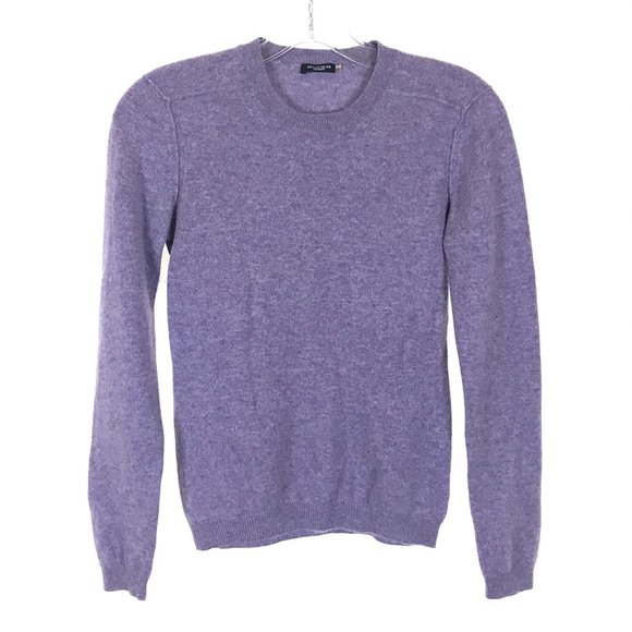 Womens Size XS Magaschoni Purple Pure Cashmere Pullover Sweater - Picture 1 of 3